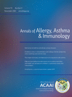 Published Practice Parameters - Anaphylaxis